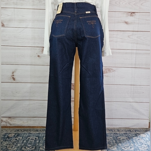 Vintage Shepler High Rise Boot Cut Jeans in Indigo Denim Size 10 Regular NWT - Picture 3 of 12